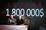 Une journée de 2,8 millions $ pour la Fondation Sainte-Croix/Heriot!