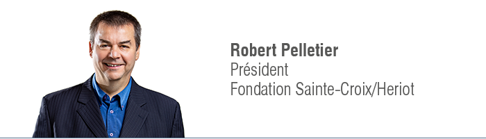 Robert Pelletier, président de la Fondation Sainte-Croix/Heriot