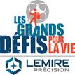 Logo les grands défis pour la vie Lemire précision