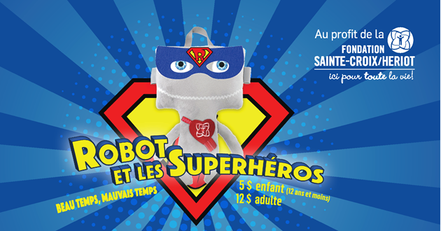 Robot et les Superhéros à la Journée familiale