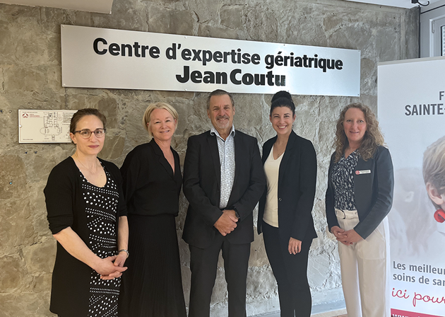 Inauguration du Centre d'expertise gériatrique Jean Coutu